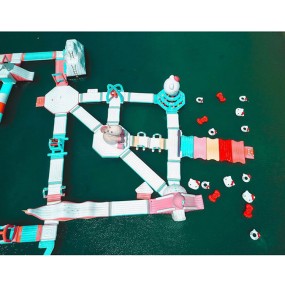 Pool Equipment Supplier - Inflatable Water Obstacle Course Pool