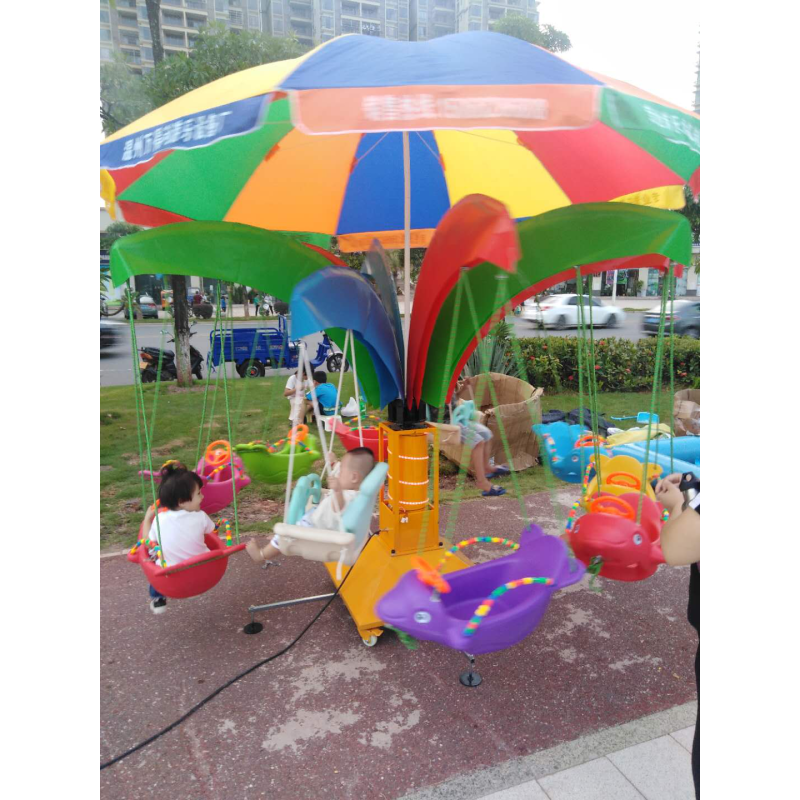 Electric Carousel Supplier - Electric Merry Go Round 3 Seats