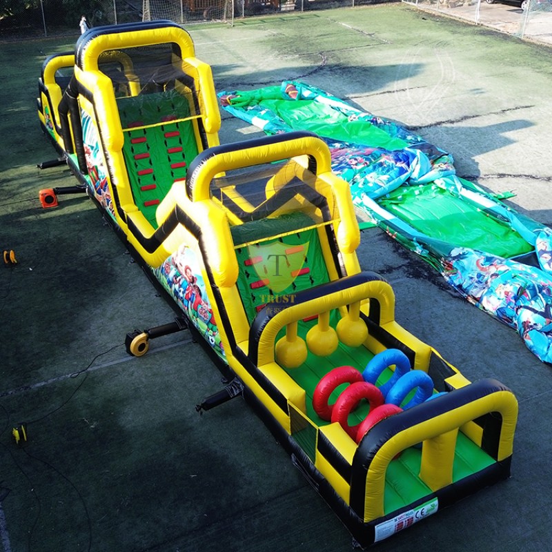 Jumping Bouncy Supplier - Inflatable Jumping Bouncy Obstacle Outdoor