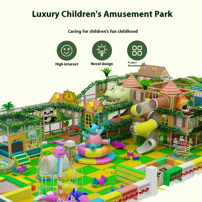 Children's Playground Manufacturer - Indoor Children's Playground Wooden