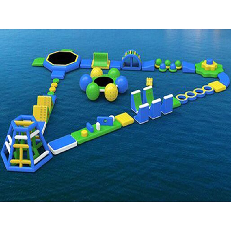 Water Obstacle Manufacturer - Inflatable Water Obstacle Course Island