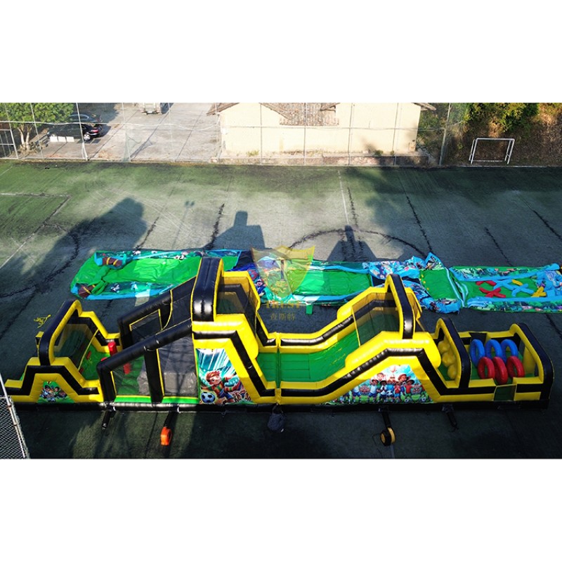 Jumping Bouncy Supplier - Inflatable Jumping Bouncy Obstacle Outdoor