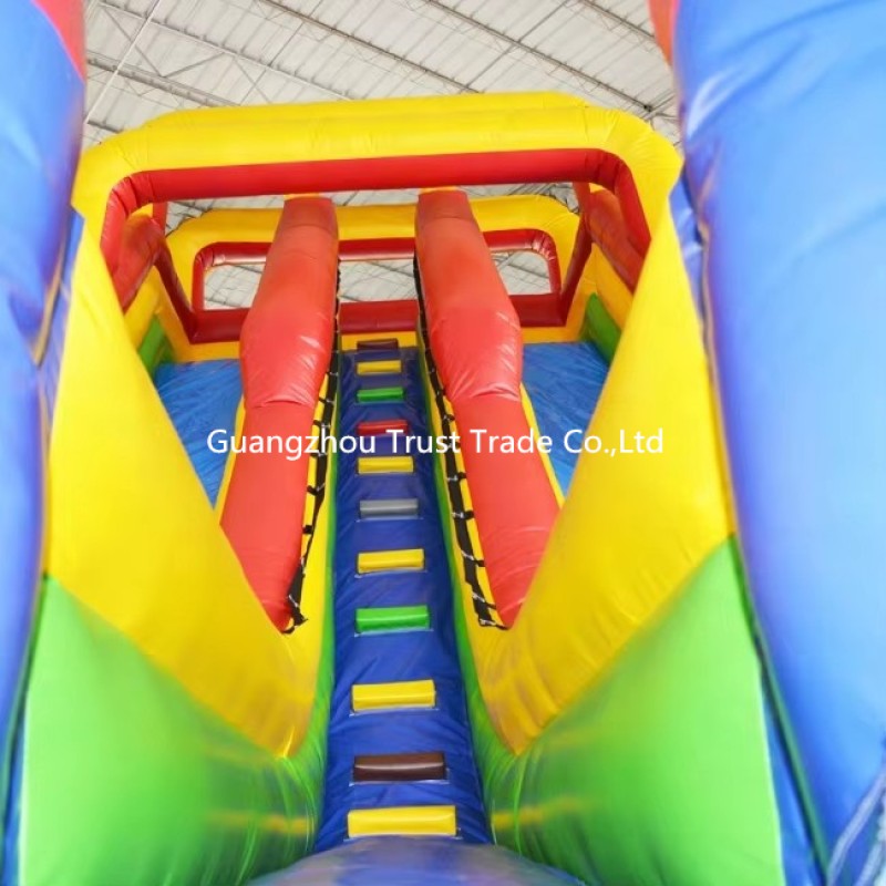 Water Park Factory - Red Blue Outdoor Kids Water Park