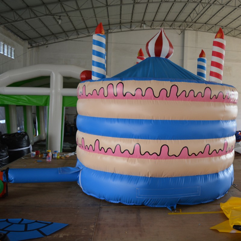 Wholesale Bounce House Supplier - Cake Bounce House with Blower