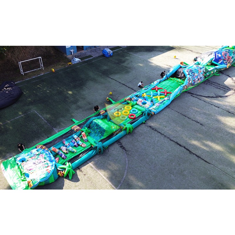 Sea World Manufacturer - New Inflatable Obstacle Course Slide
