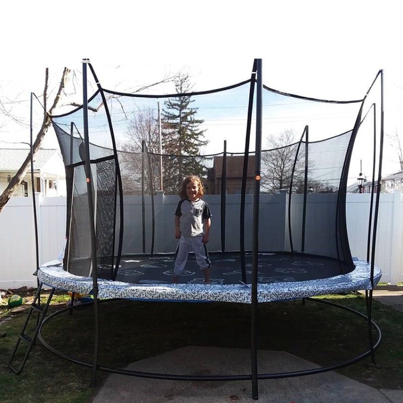 Customized Trampoline Factory - Customized Size Outdoor Kids Jumping