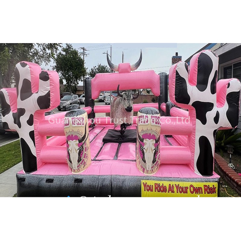 Inflatable Bull Manufacturer - Crazy Sport Game Inflatable Rodeo