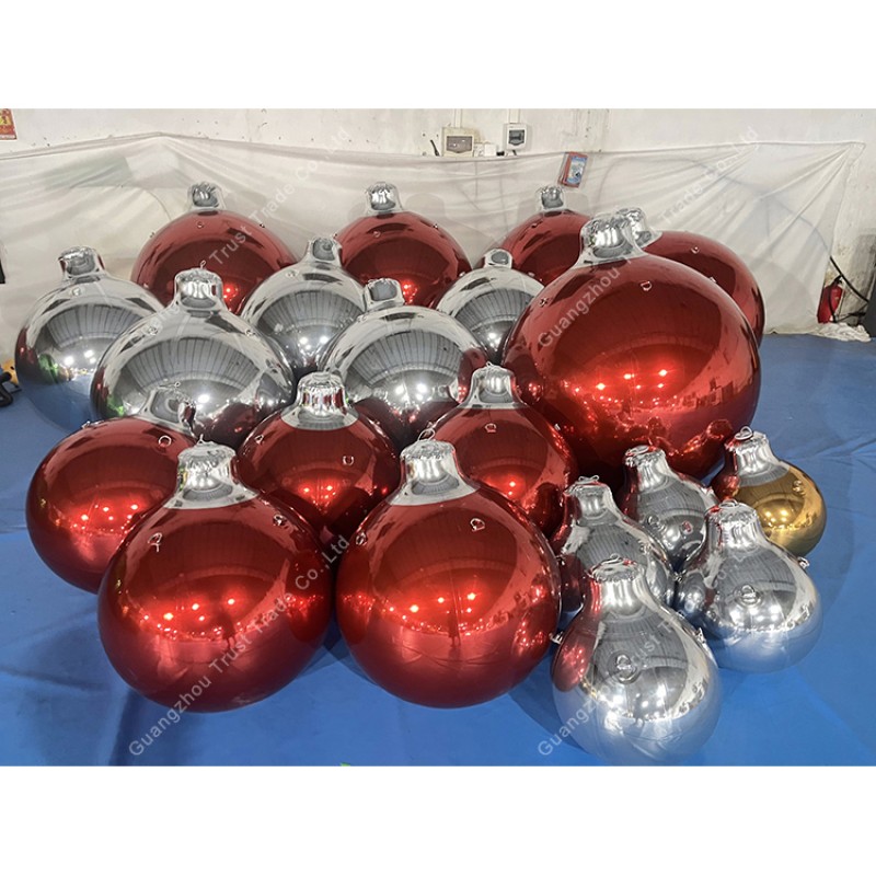 Laser Balloon Factory - PVC Inflatable Silver Smooth Shiny