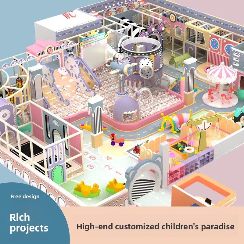 Trust Indoor Supplier - Trust Indoor Wooden Play Castle Amusement