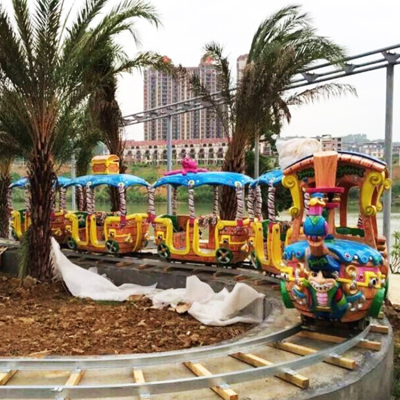 Electric Train Manufacturer - 8 Seats Electric Sale Tourist Theme