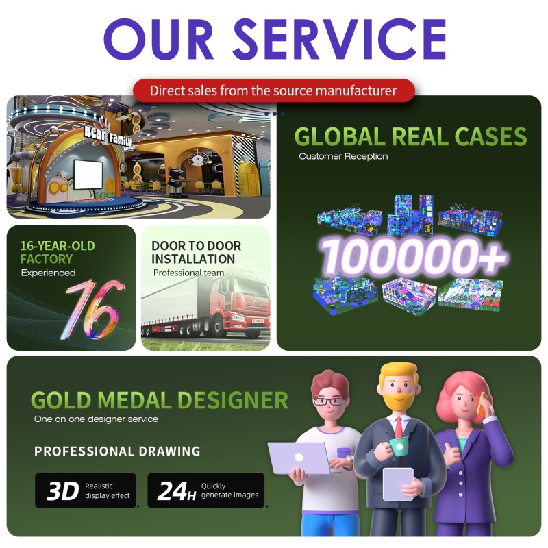 Indoor Playground Gear Supplier - Transform Space Trampoline Park