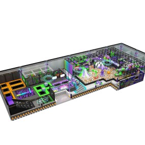 Indoor Playground Equipment Manufacturer - Custom Softplay PE Material