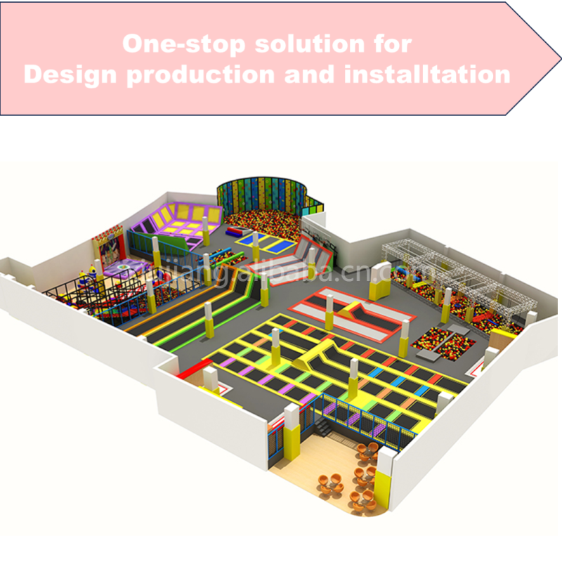 Indoor Trampoline Park Supplier - Hot Selling Customized Large Commercial