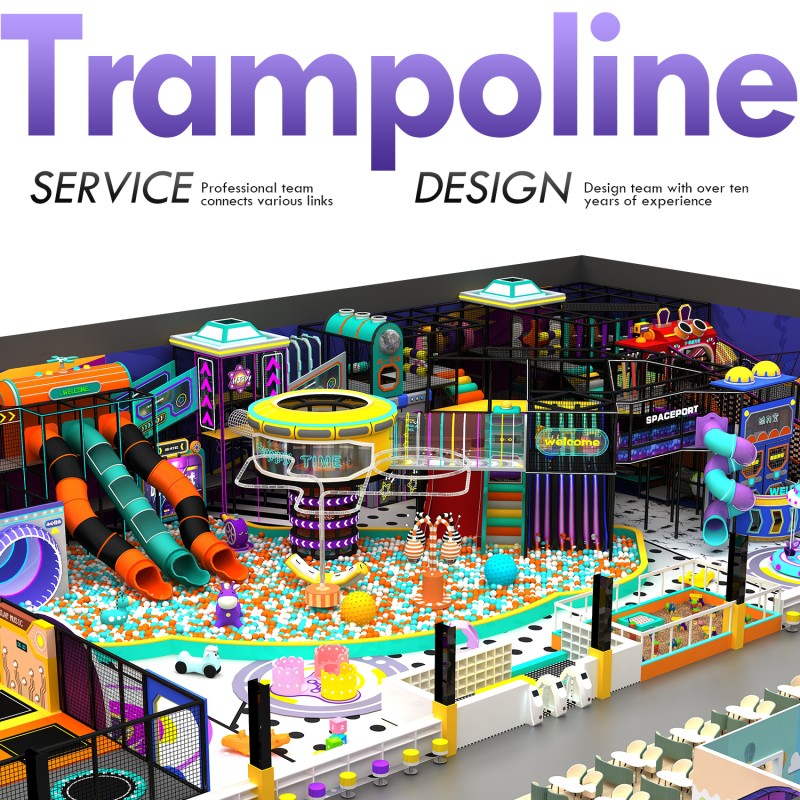 Indoor Playground Supplier - 1900 Sqm Newly Designed Theme Park