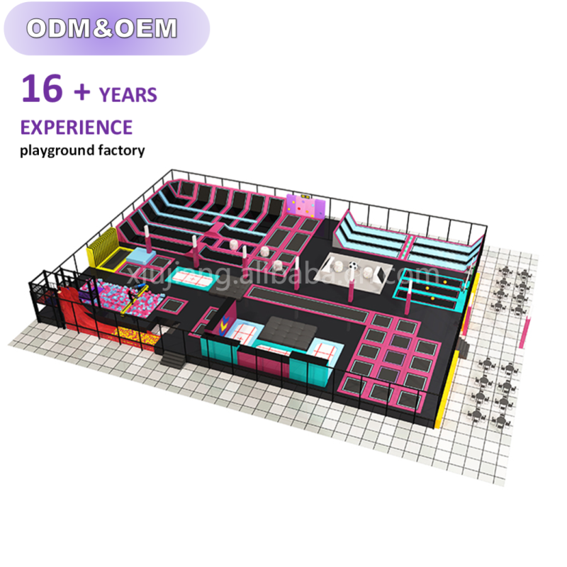 Indoor Trampoline Park Supplier - Hot Selling Customized Large Commercial