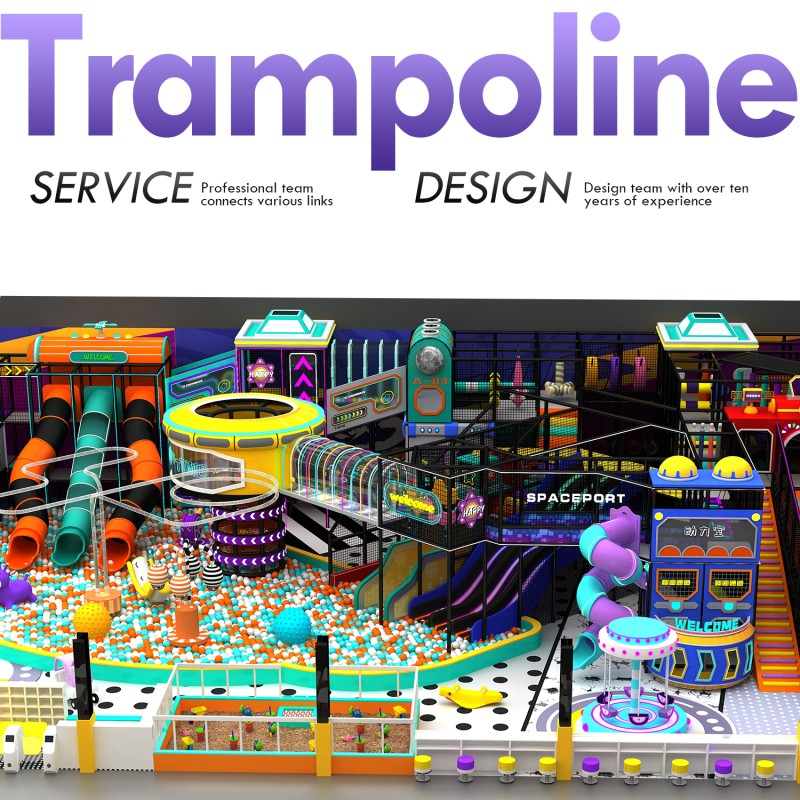 Indoor Playground Supplier - 1900 Sqm Newly Designed Theme Park