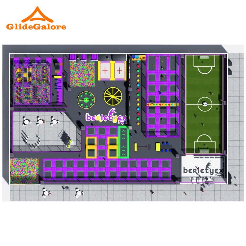 Ninja Warrior Supplier - GlideGalore Indoor Ninja Warrior Bounce