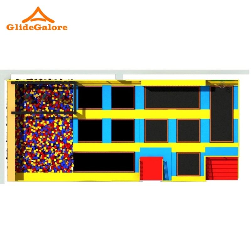 Ball Pool Trampoline Manufacturer - Indoor Playground Trampoline Ball Pool