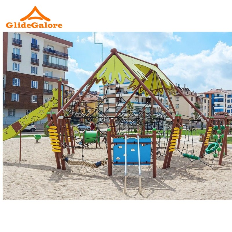 Steel Structure Factory - Kindergarten Steel Structure Jungle Gym