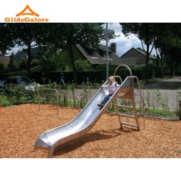 Stainless Steel Slide Supplier - Kids Stainless Steel Slide with Stairs