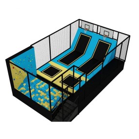Trampoline Park Supplier - Trampoline Park Indoor Ball Pool Customized