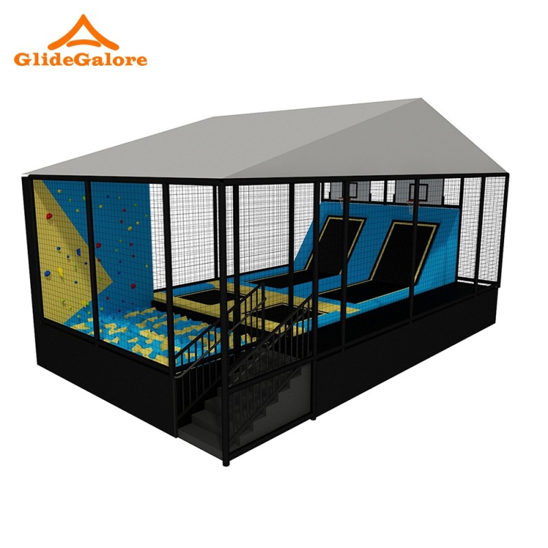 Trampoline Park Supplier - Trampoline Park Indoor Ball Pool Customized