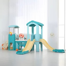 Small Playground Manufacturer - Kids Small Size Indoor Plastic Slide