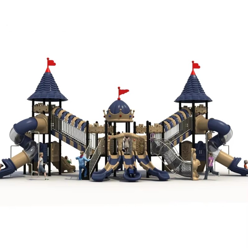 Amusement Park Slide Manufacturer - GlideGalore Big Play Slide