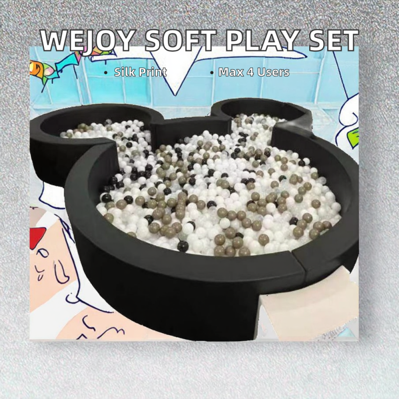 Soft Play Set Manufacturer - Wejoy White Commercial Soft Play