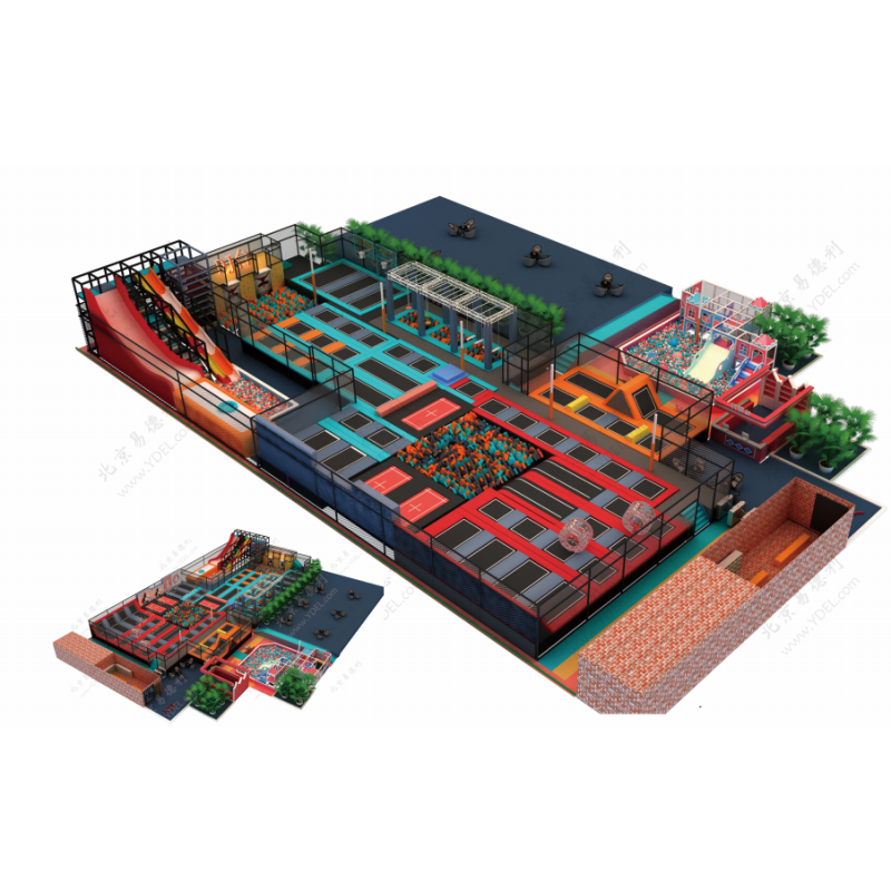 Trampoline Park Factory - Commercial Trampoline Park Equipment Design