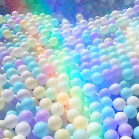 Ocean Ball Toy Manufacturer - Colorful Mini Inflatable Plastic Ocean