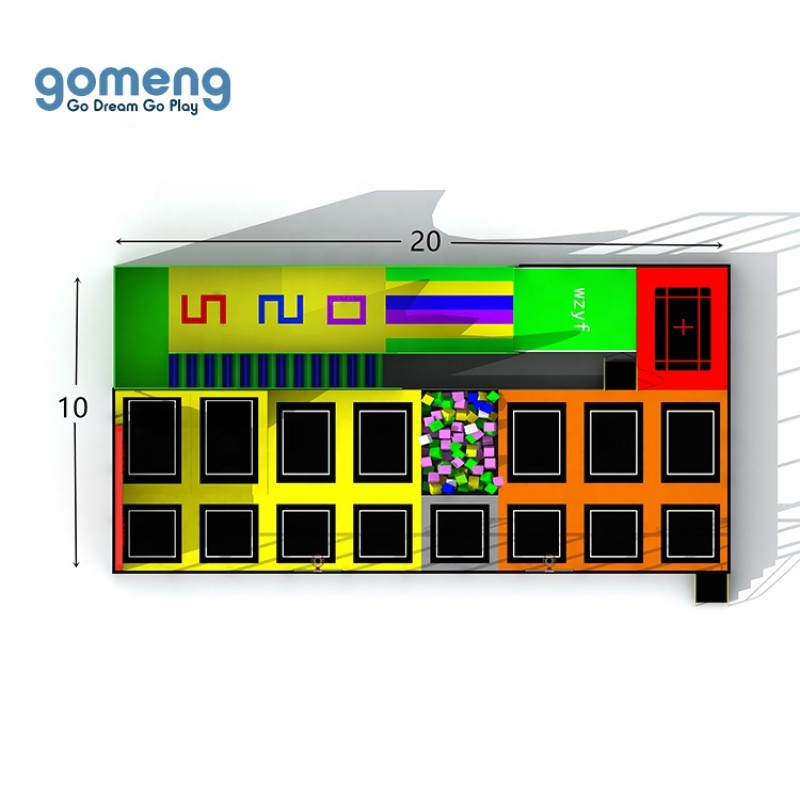 Indoor Playground Manufacturer - Inexpensive Wholesale Trampoline Park