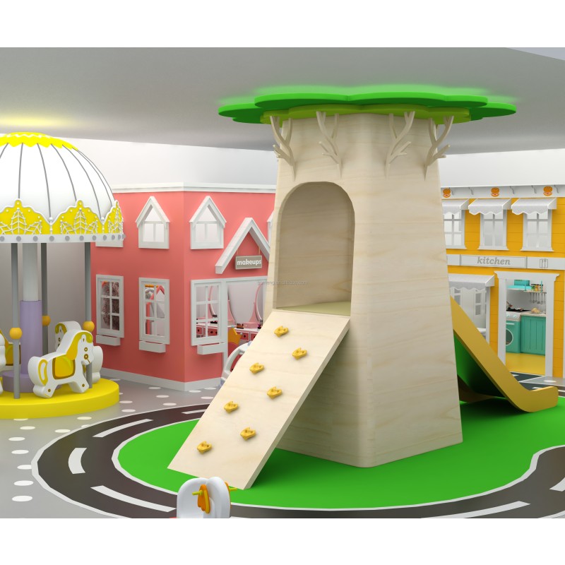 Role Play House Factory - Customized Fun Mini Town Amusement