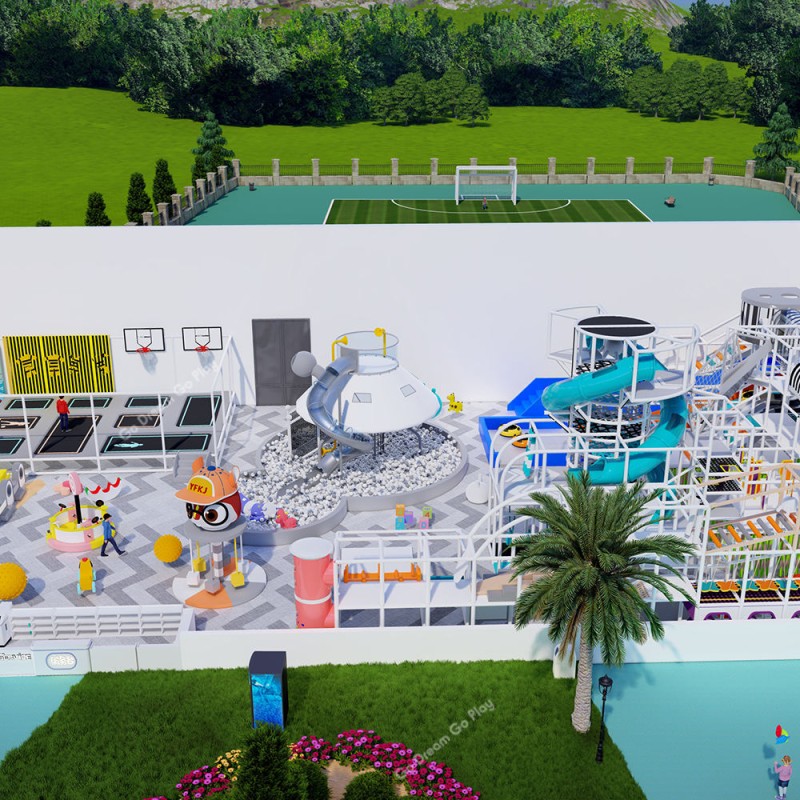 Indoor Playground Factory - Modular Colorful Play Center Ball Pool