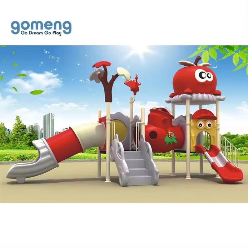 Outdoor Adventure Slide Factory - New Design Plastic Amusement Park