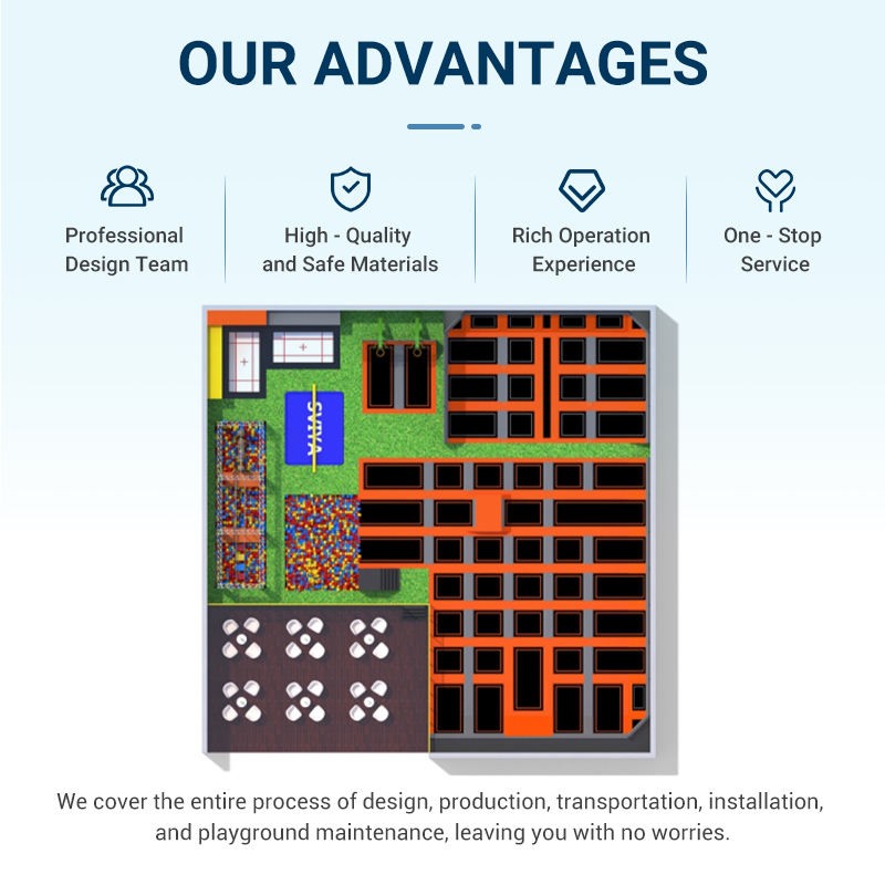 Indoor Playground Supplier - New Arrival Fitness Jumping Slide