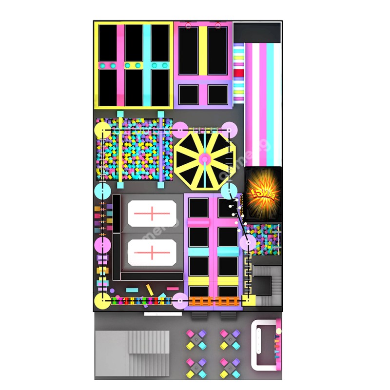 Indoor Playground Supplier - High Quality New Commercial Gym