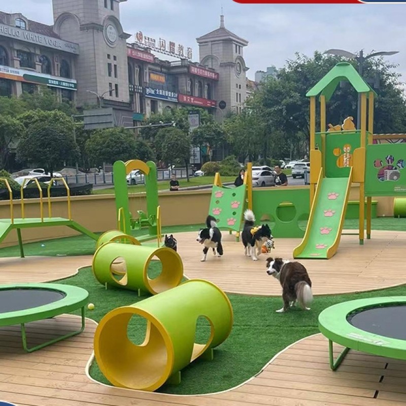 Outdoor Pet Equipment Manufacturer - Commercial Dog Garden Playground
