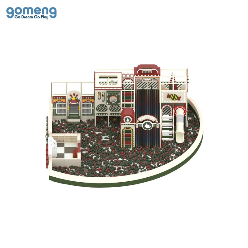 Indoor Playground Manufacturer - Custom Christmas Themed Large Capacity
