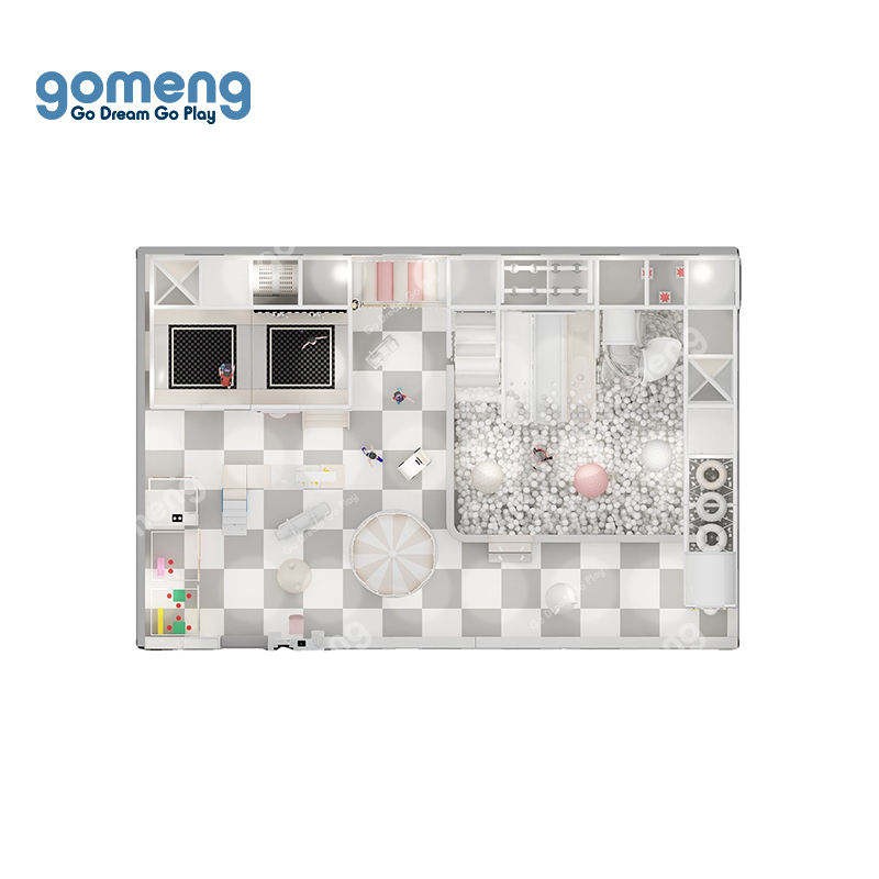 Indoor Playground Equipment Factory - New Design Amusement Park Center