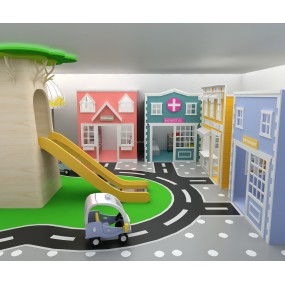 Role Play House Factory - Customized Fun Mini Town Amusement
