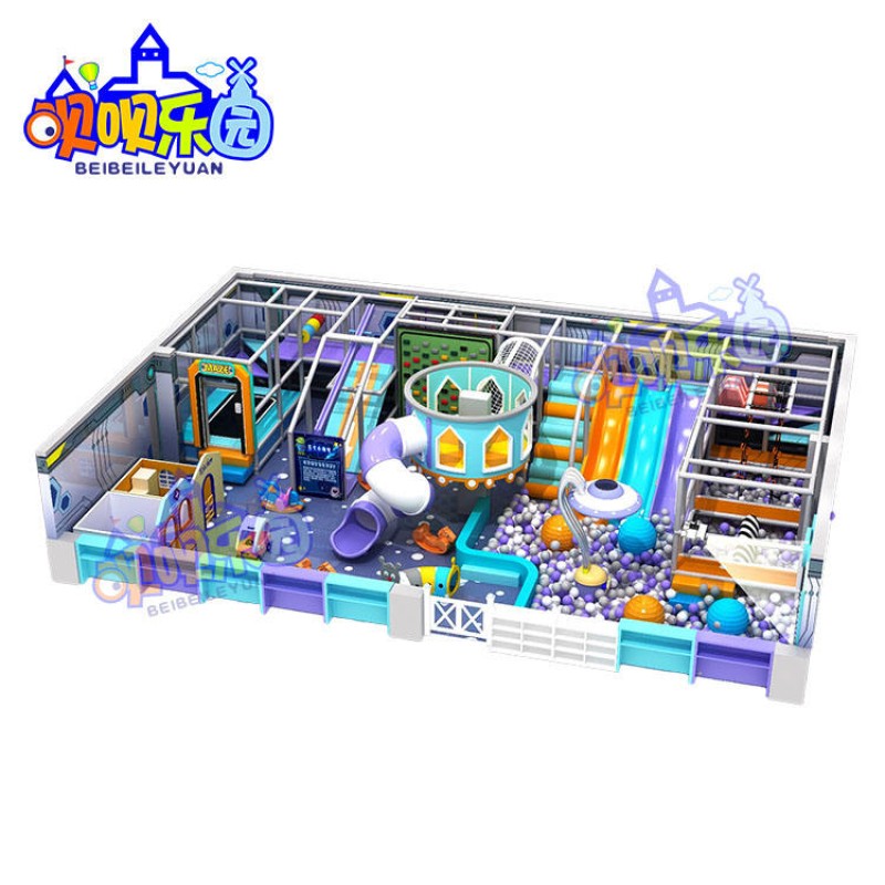 Indoor Playground Equipment Supplier - Modern Design Amusement Plastic