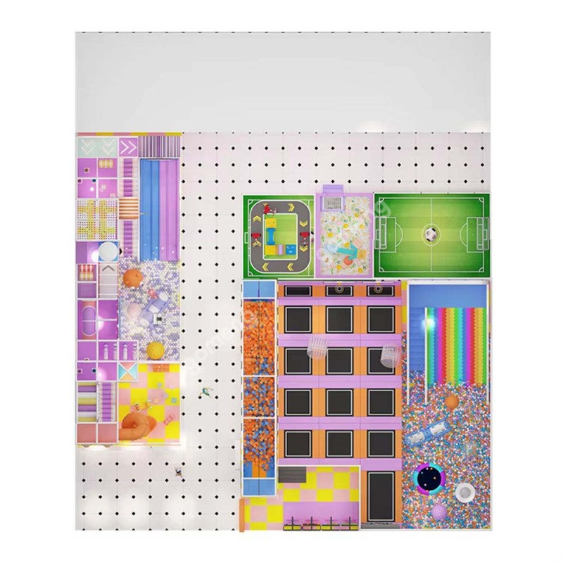 Indoor Playground Manufacturer - Custom Design Amusement Park Center