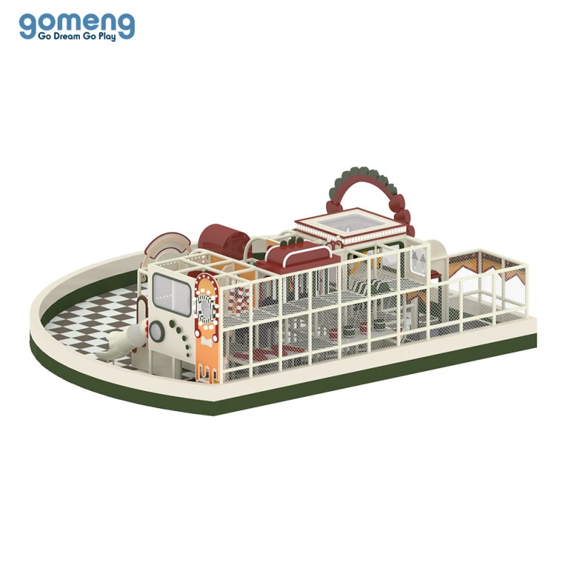 Indoor Playground Manufacturer - Custom Christmas Themed Large Capacity