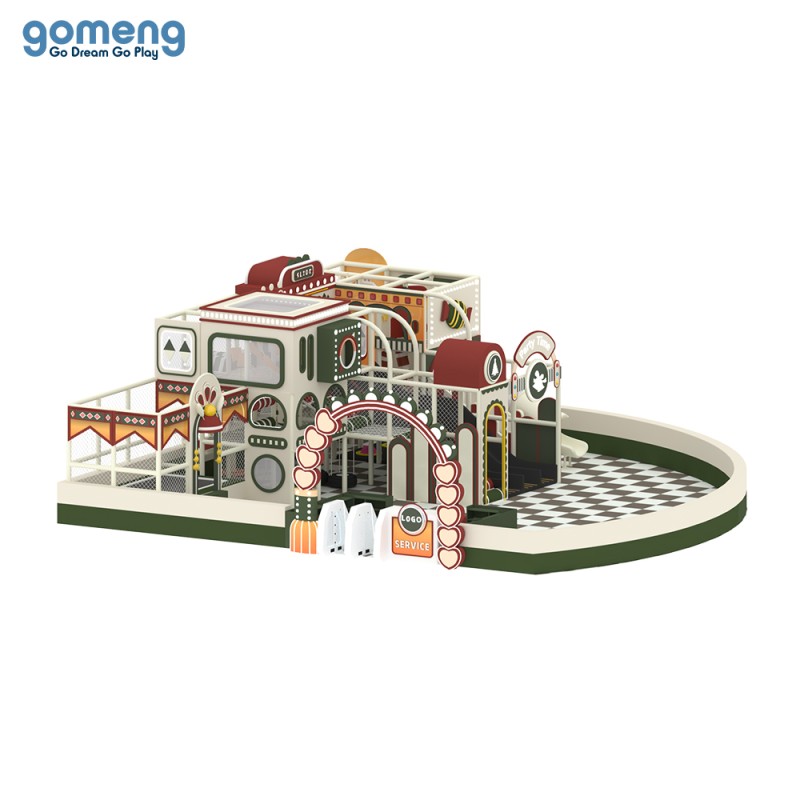 Indoor Playground Manufacturer - Custom Christmas Themed Large Capacity