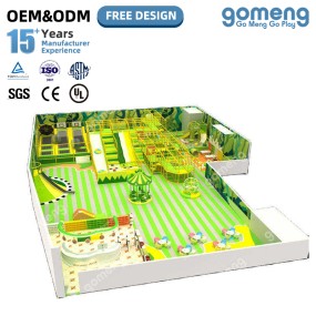 Indoor Playground Factory - Kindergarten Creative Shopping Mall Slide