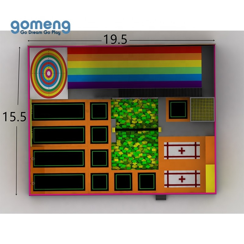 Trampoline Park Equipment Factory - Factory Price Customized Size