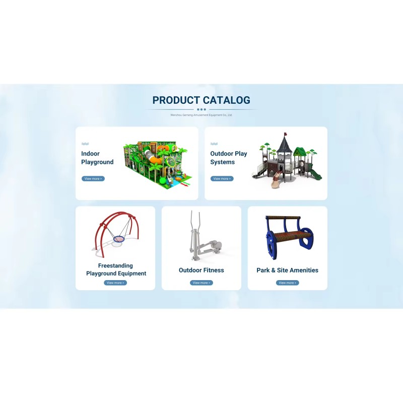 Outdoor Play Equipment Supplier - Custom Set with Slides