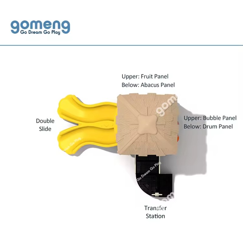 Playground Equipment Supplier - Plastic Cartoon Build-Your-Own
