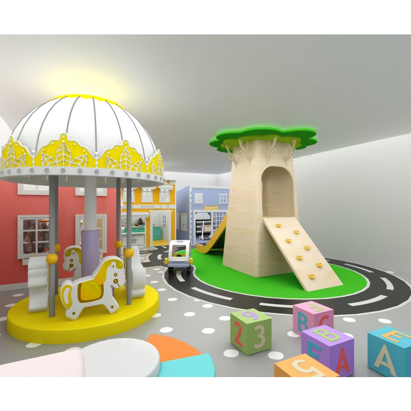 Role Play House Factory - Customized Fun Mini Town Amusement